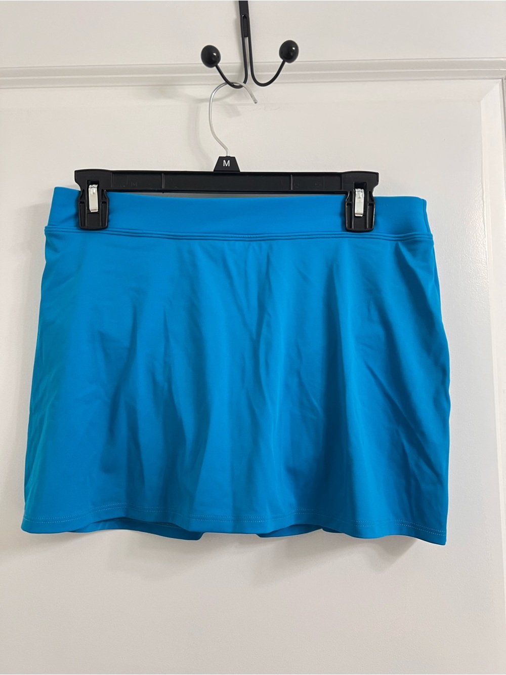 L.L. Bean Women's 10 Regular Swim Skirt Blue Built In Brief BeanSport Swimsuit